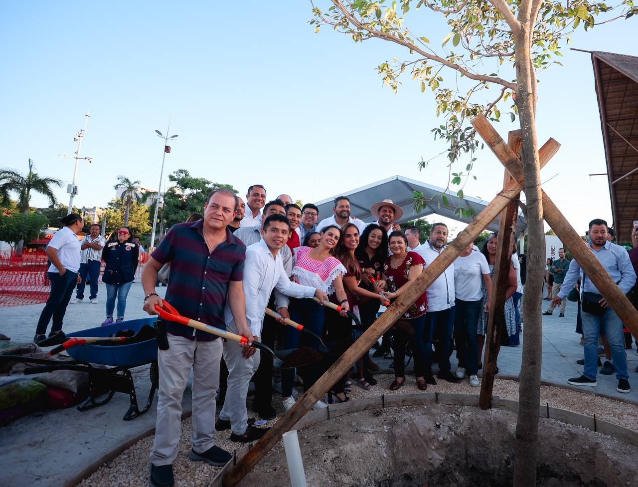 Inicia tranformación del parque de Las Palapas: Ana Paty Peralta ...